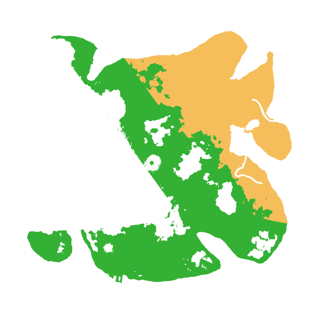 Biome Rust Map: Procedural Map, Size: 3000, Seed: 956876296