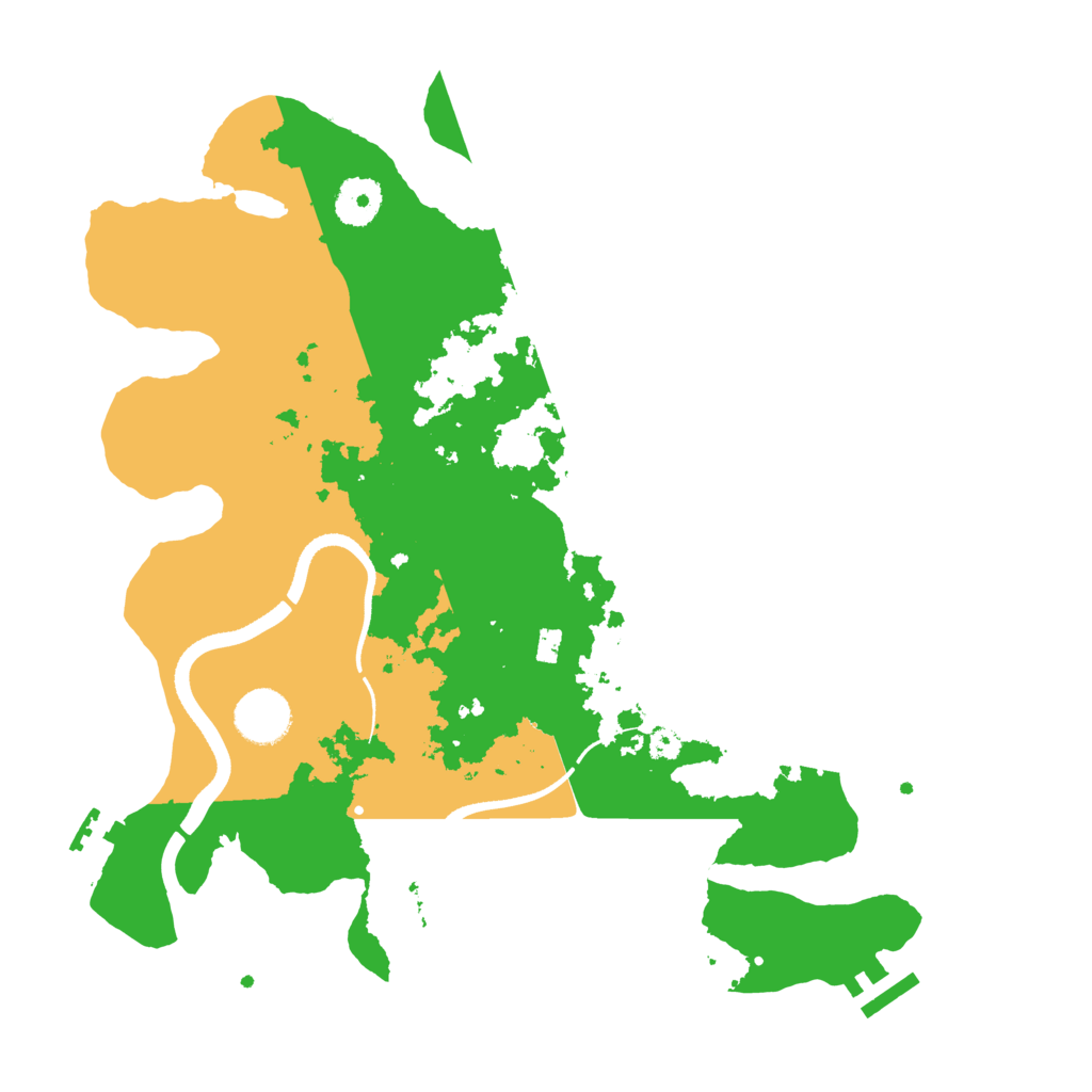 Biome Rust Map: Procedural Map, Size: 3453, Seed: 6532