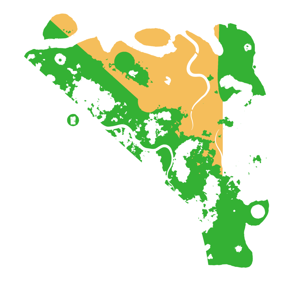 Biome Rust Map: Procedural Map, Size: 4000, Seed: 9946