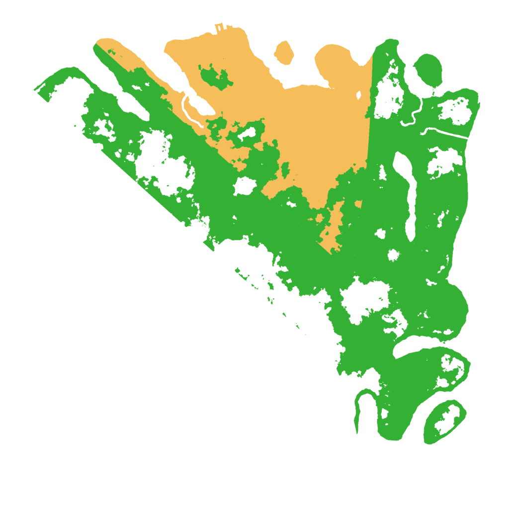 Biome Rust Map: Procedural Map, Size: 4000, Seed: 9946