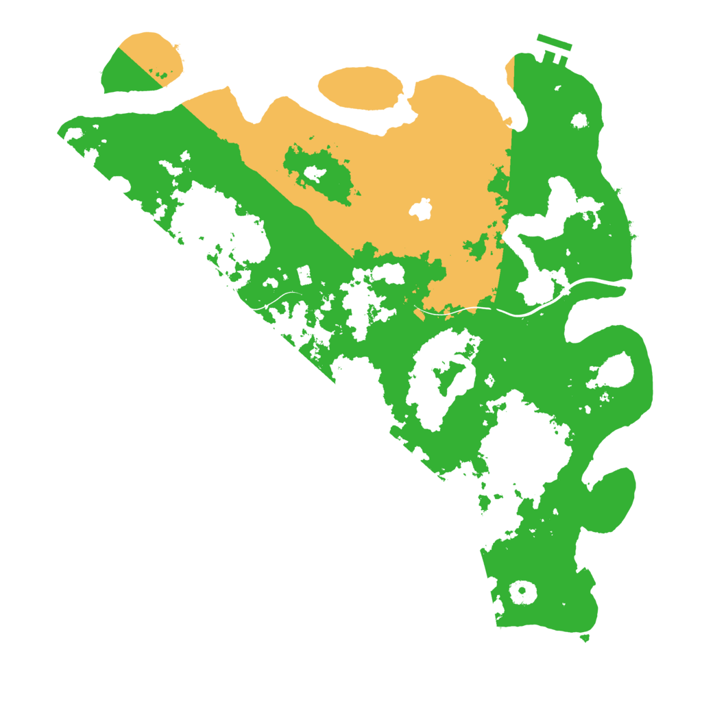 Biome Rust Map: Procedural Map, Size: 4000, Seed: 9946