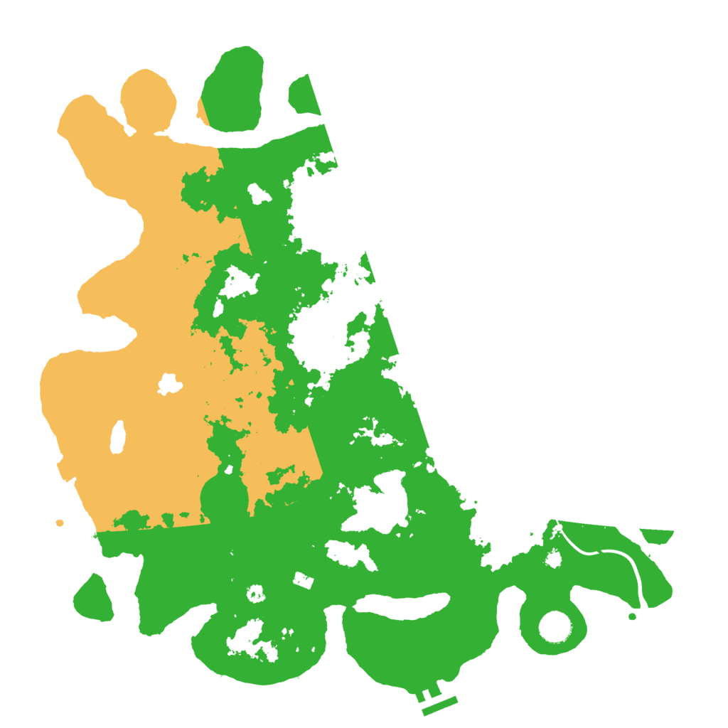 Biome Rust Map: Procedural Map, Size: 4000, Seed: 1152