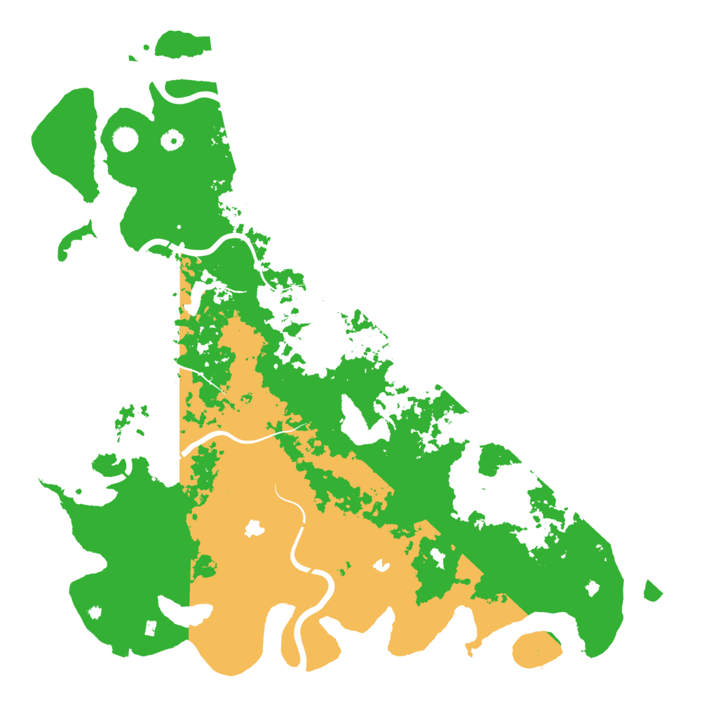 Biome Rust Map: Procedural Map, Size: 5000, Seed: 333