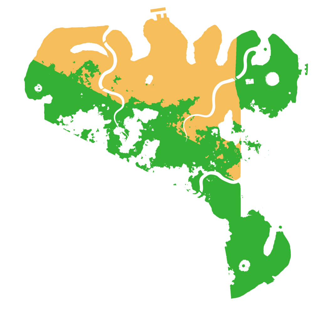 Biome Rust Map: Procedural Map, Size: 4250, Seed: 1984229965