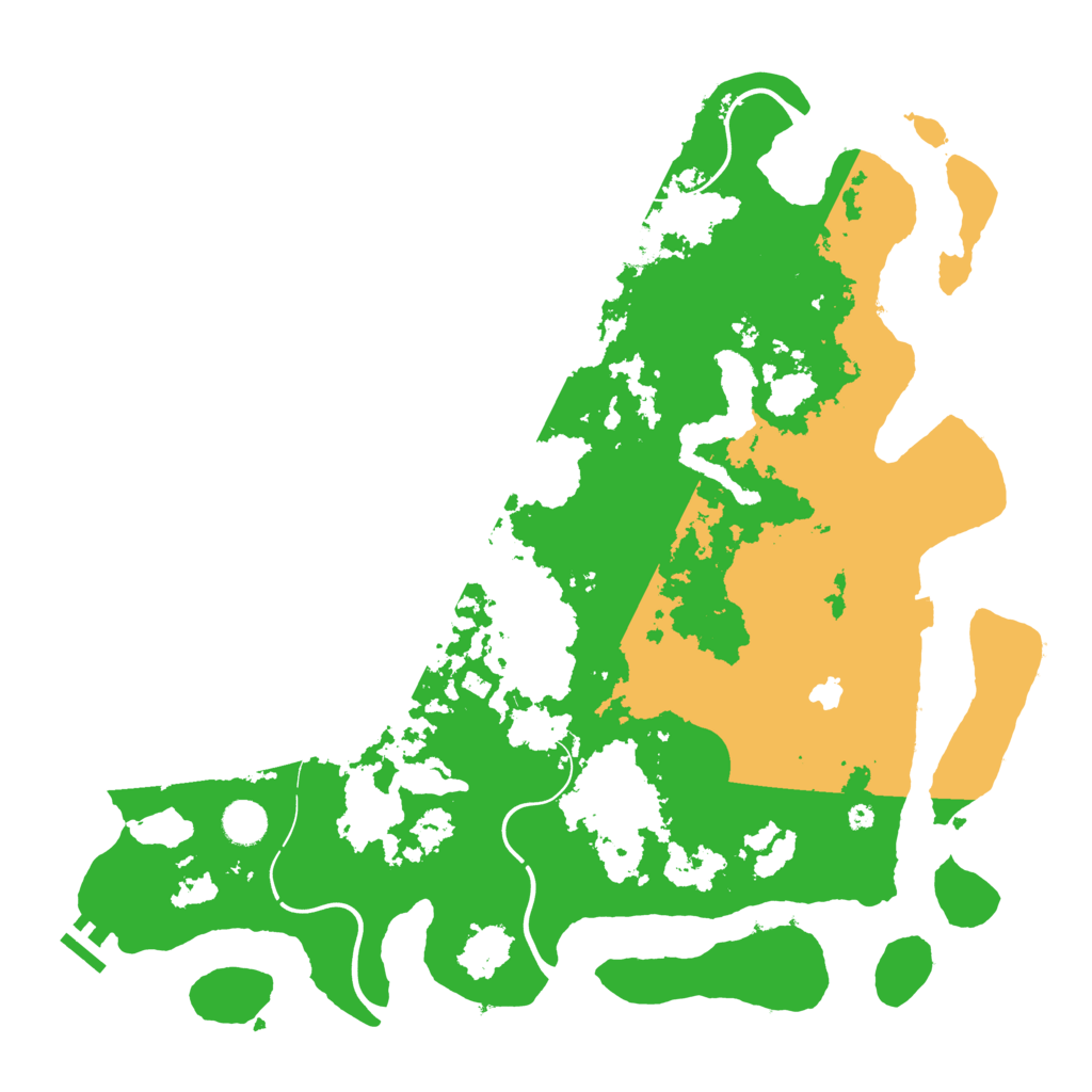 Biome Rust Map: Procedural Map, Size: 4250, Seed: 1100784032