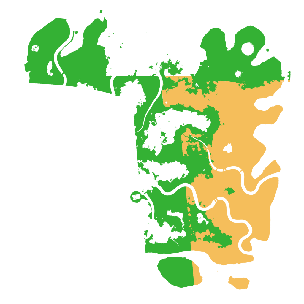 Biome Rust Map: Procedural Map, Size: 4250, Seed: 10382