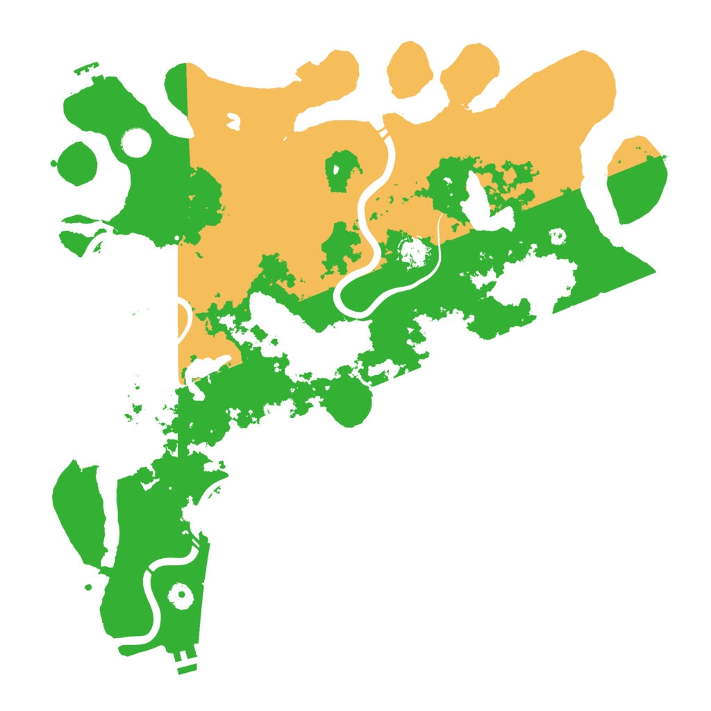 Biome Rust Map: Procedural Map, Size: 4250, Seed: 32769