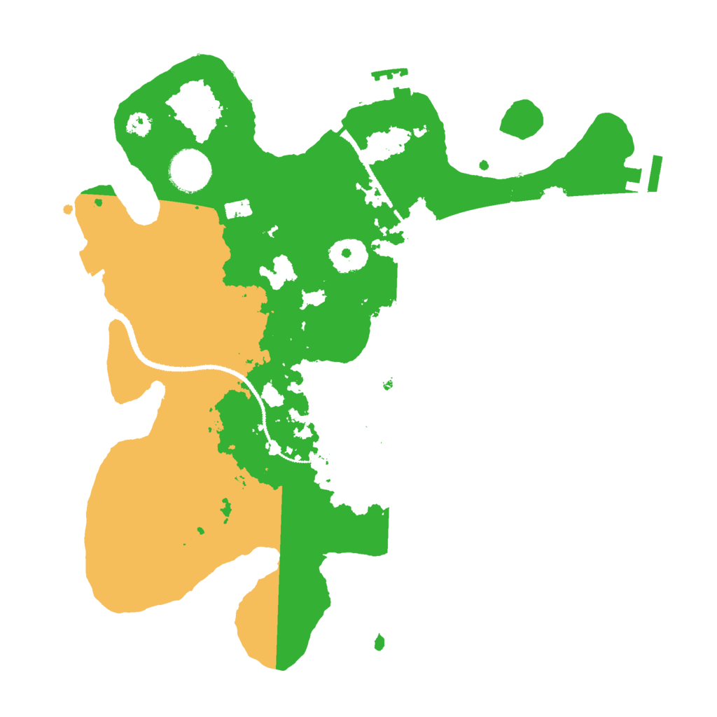 Biome Rust Map: Procedural Map, Size: 3000, Seed: 602832431