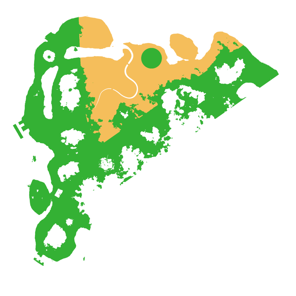 Biome Rust Map: Procedural Map, Size: 3800, Seed: 32757695