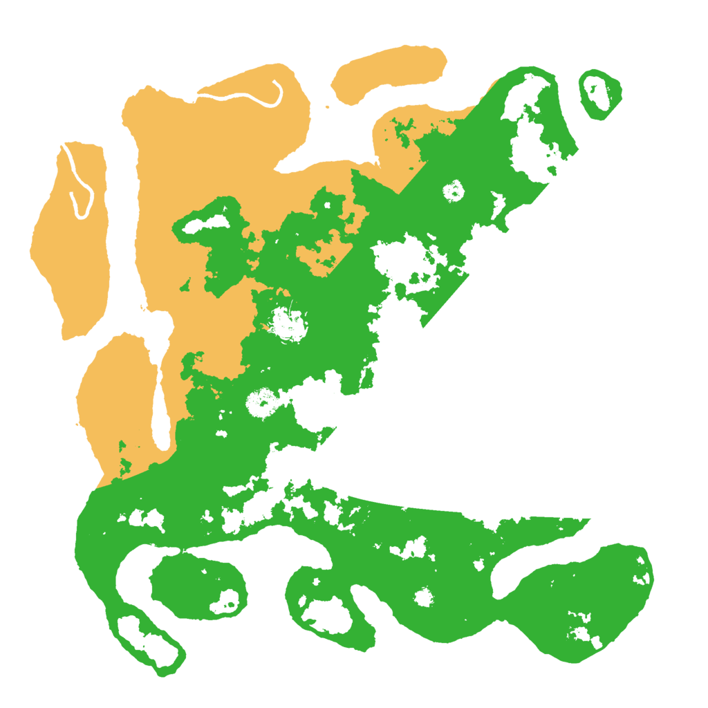 Biome Rust Map: Procedural Map, Size: 3500, Seed: 1864981124