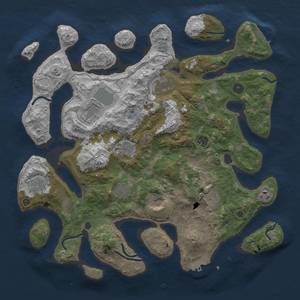 Thumbnail Rust Map: Procedural Map, Size: 4250, Seed: 1630318488, 21 Monuments