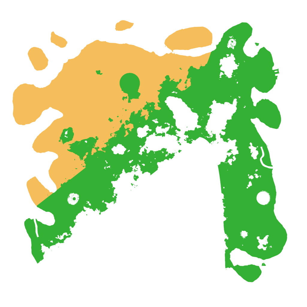 Biome Rust Map: Procedural Map, Size: 4000, Seed: 1774816523