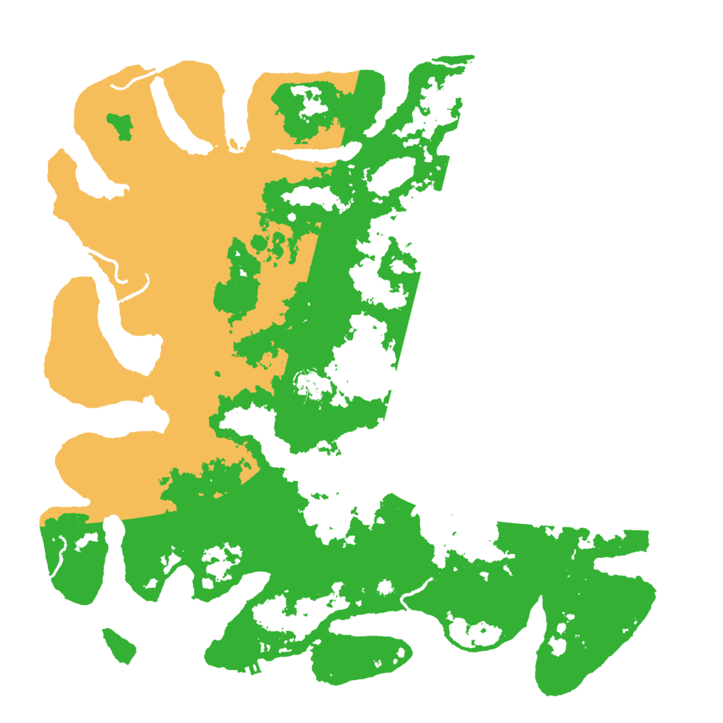 Biome Rust Map: Procedural Map, Size: 4250, Seed: 757443351