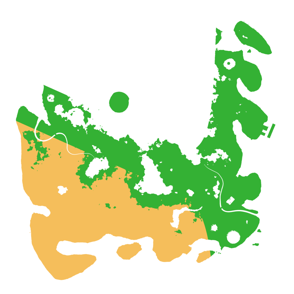 Biome Rust Map: Procedural Map, Size: 4000, Seed: 682182
