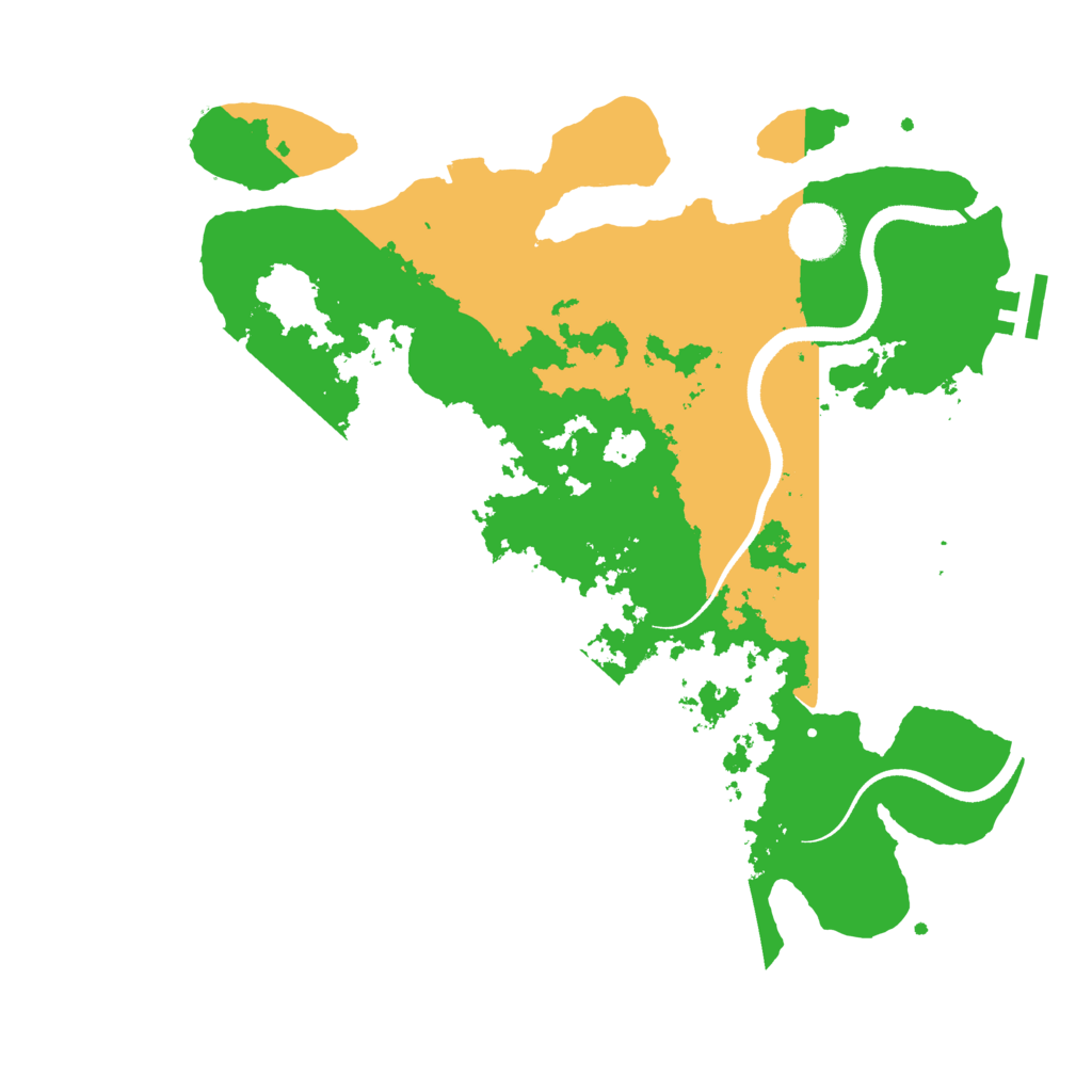 Biome Rust Map: Procedural Map, Size: 3400, Seed: 21059