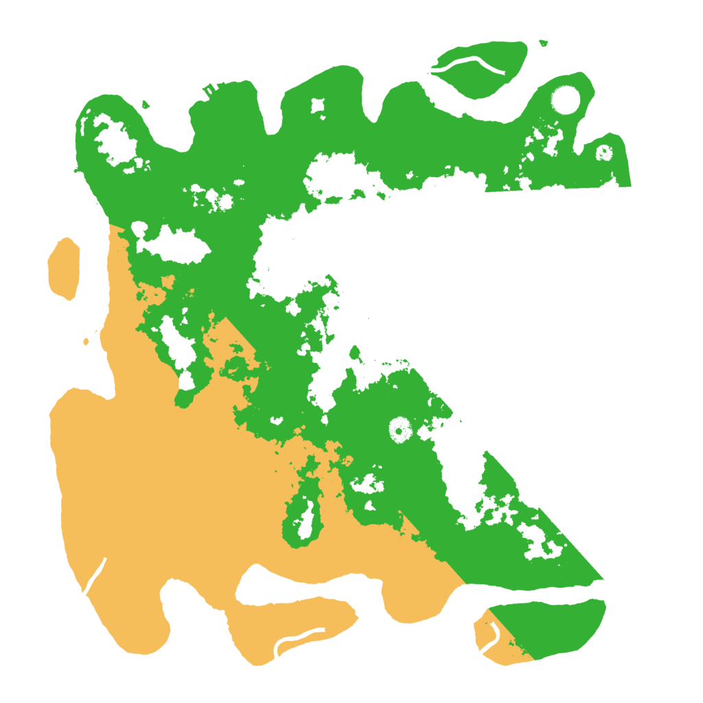 Biome Rust Map: Procedural Map, Size: 4300, Seed: 666666999