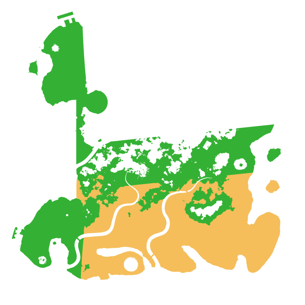 Biome Rust Map: Procedural Map, Size: 3800, Seed: 975727448