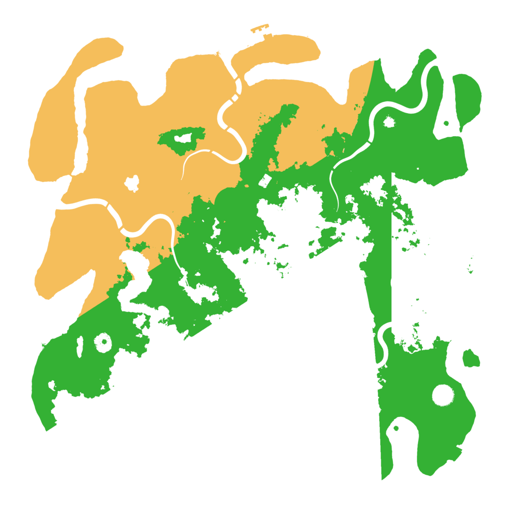 Biome Rust Map: Procedural Map, Size: 4250, Seed: 50499
