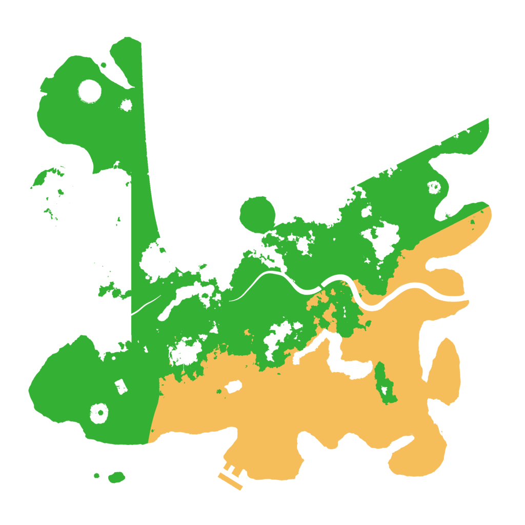 Biome Rust Map: Procedural Map, Size: 4000, Seed: 1324182