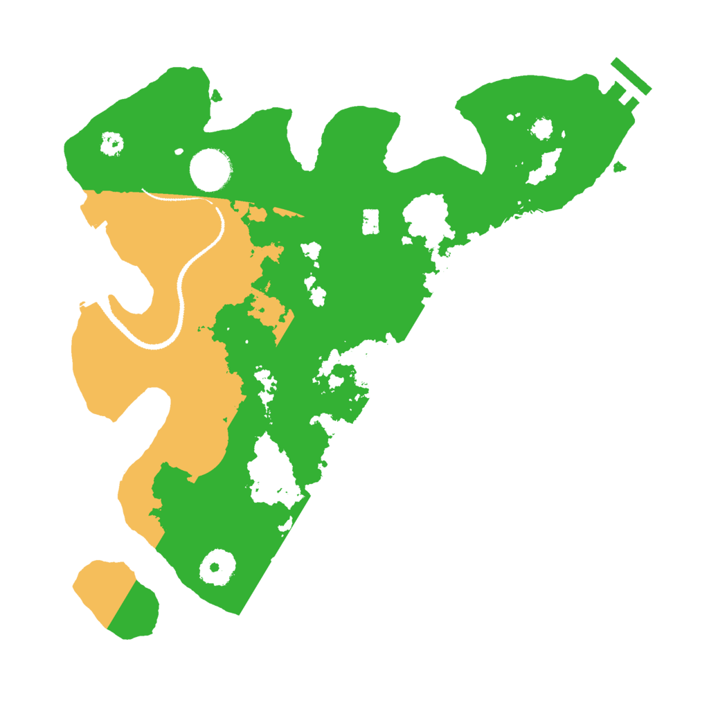 Biome Rust Map: Procedural Map, Size: 3000, Seed: 357431