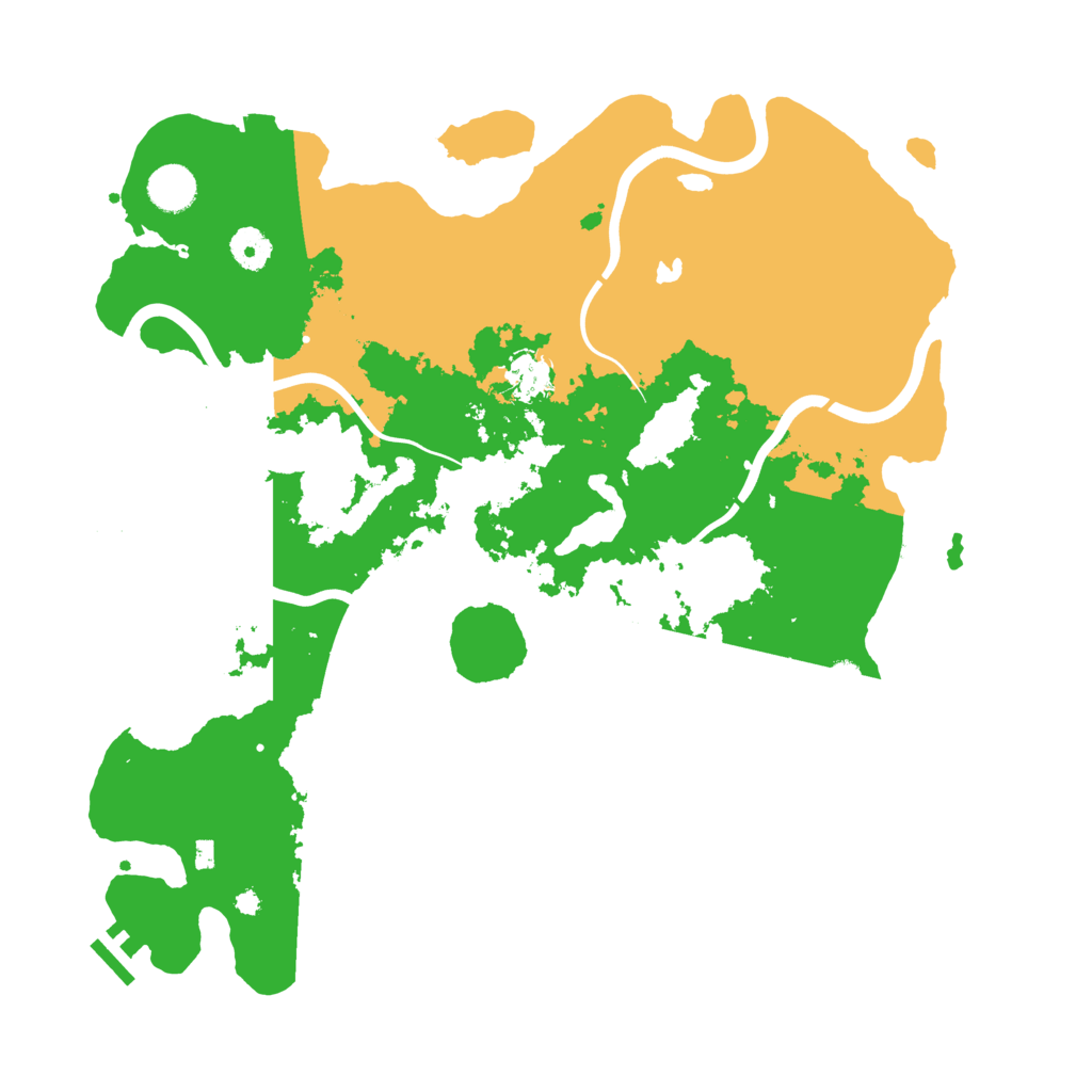Biome Rust Map: Procedural Map, Size: 4000, Seed: 112019941