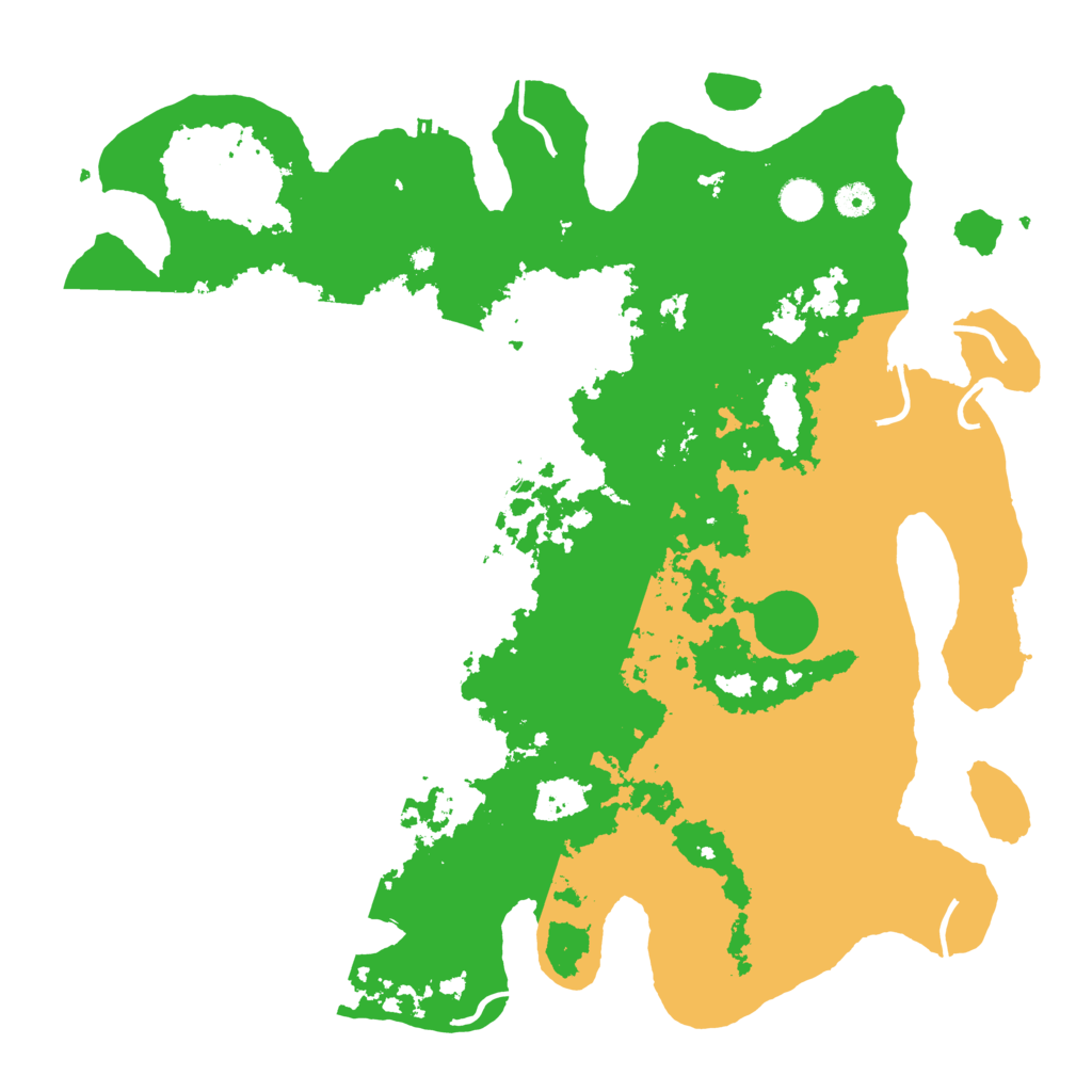 Biome Rust Map: Procedural Map, Size: 4500, Seed: 891460