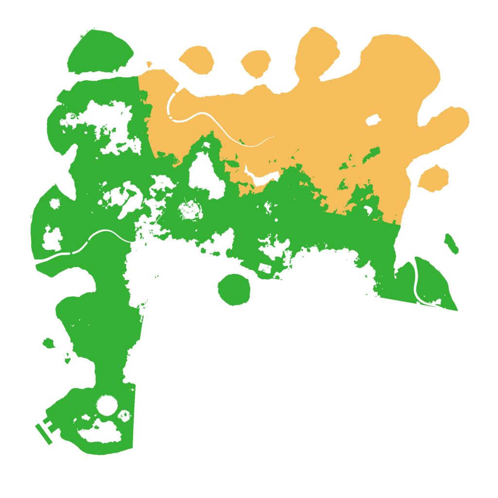 Biome Rust Map: Procedural Map, Size: 4250, Seed: 267148946