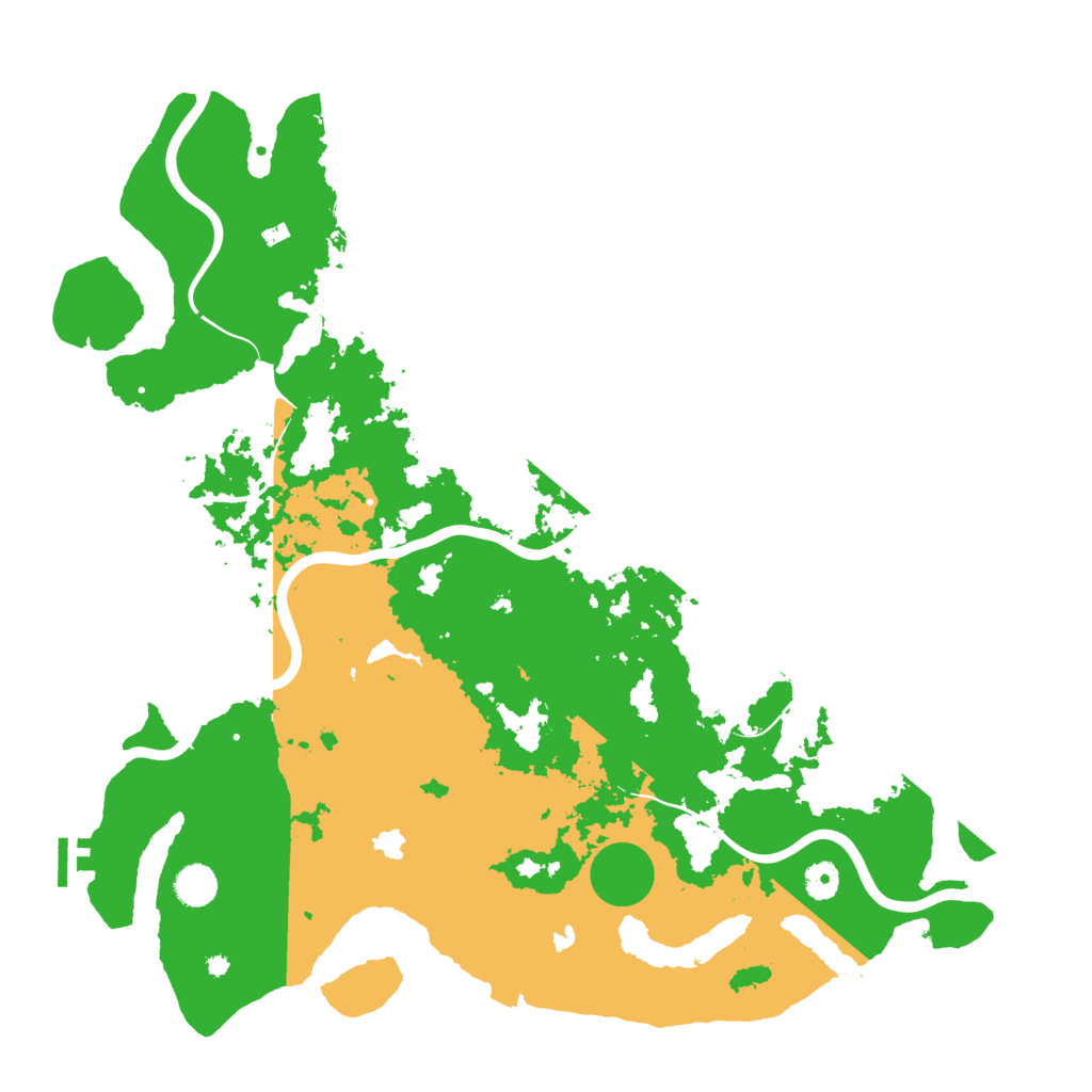 Biome Rust Map: Procedural Map, Size: 4500, Seed: 25162365