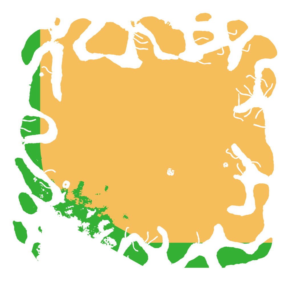 Biome Rust Map: Procedural Map, Size: 6000, Seed: 43