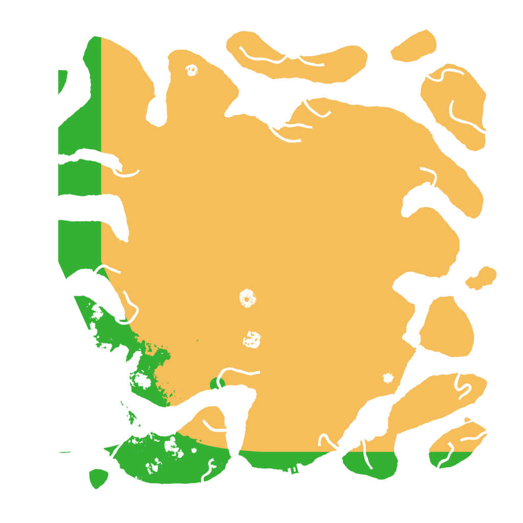 Biome Rust Map: Procedural Map, Size: 4500, Seed: 4356