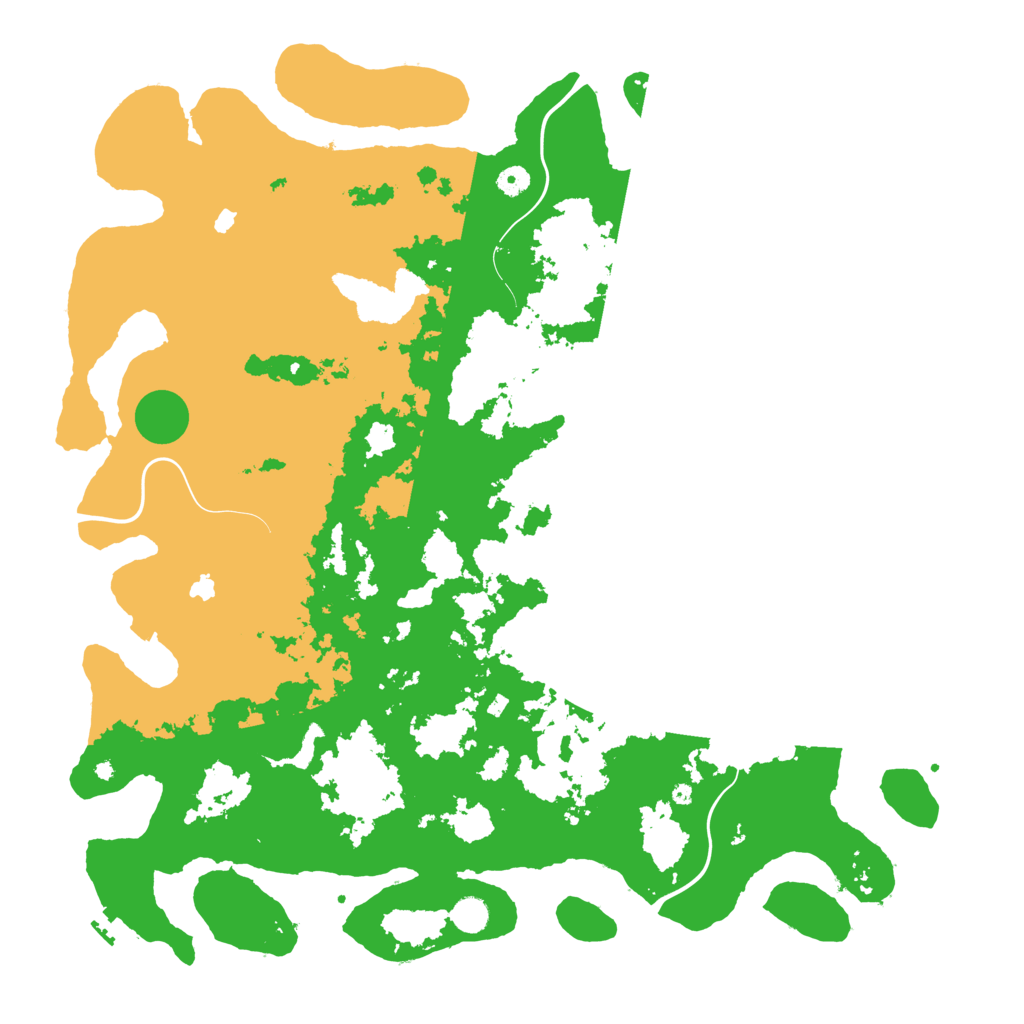 Biome Rust Map: Procedural Map, Size: 5000, Seed: 1449268112