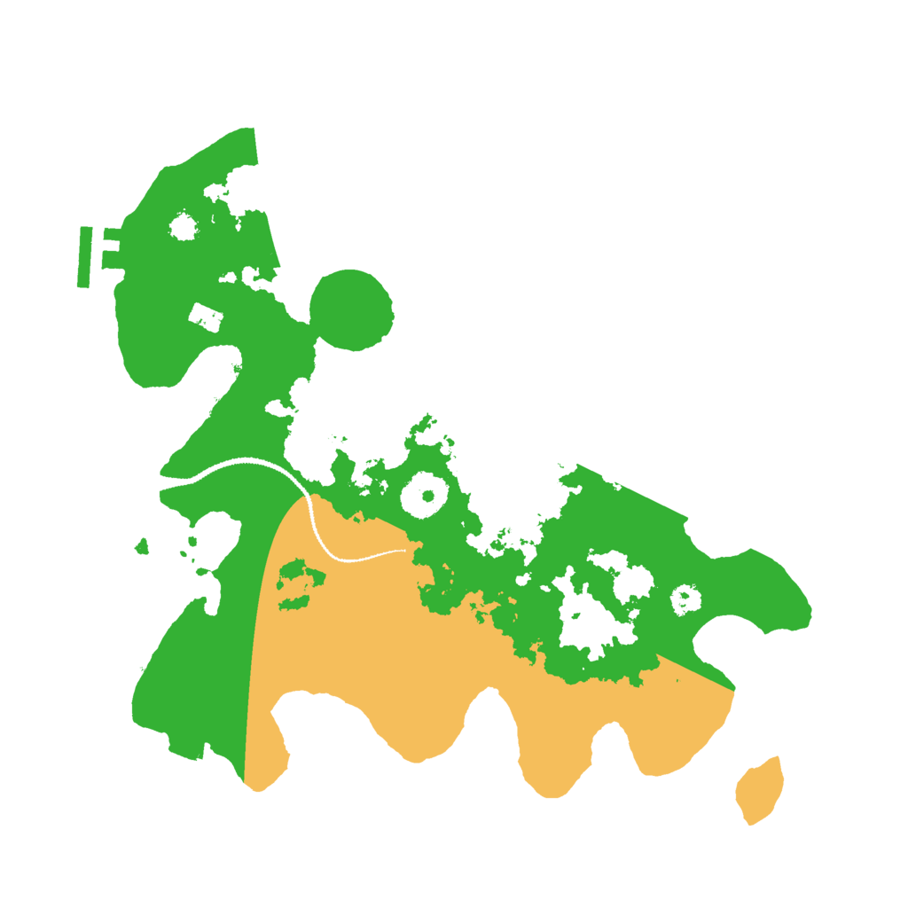 Biome Rust Map: Procedural Map, Size: 3000, Seed: 182735649