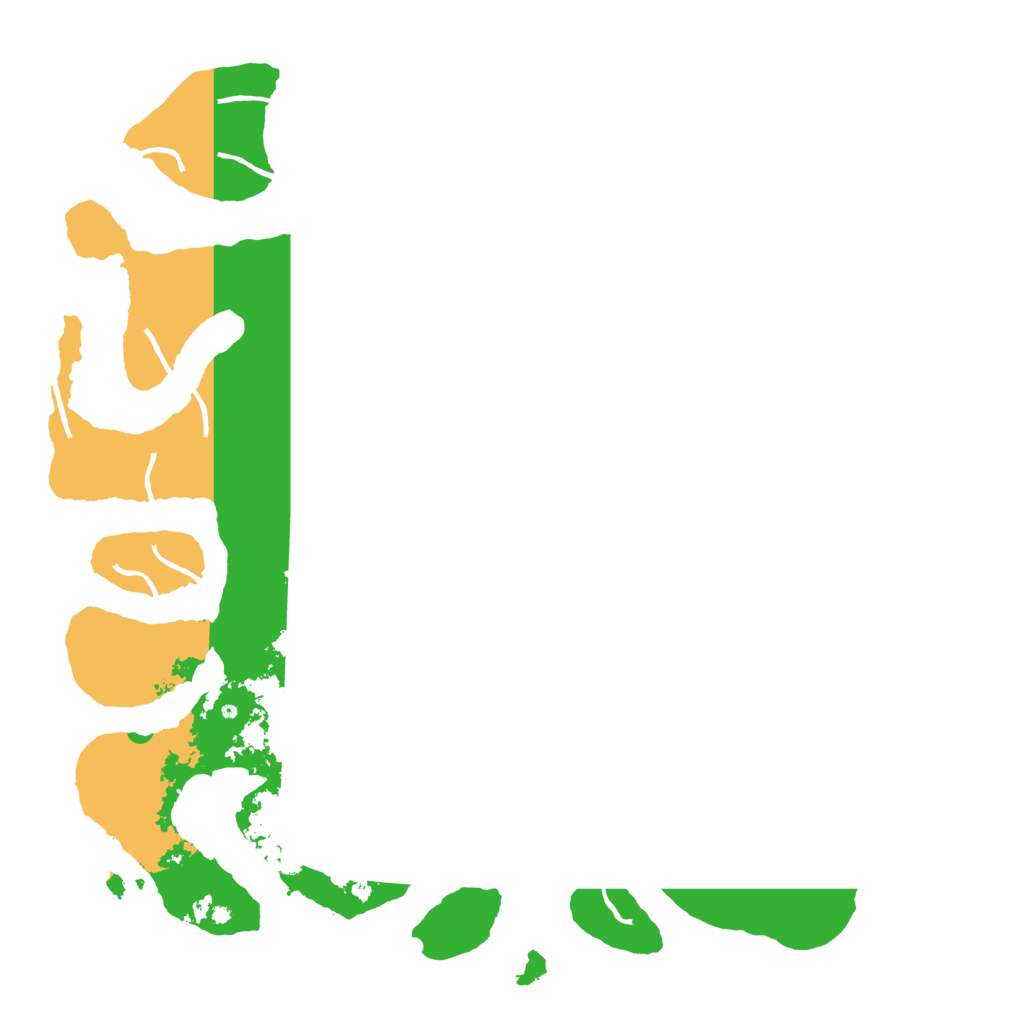 Biome Rust Map: Procedural Map, Size: 5000, Seed: 6435785