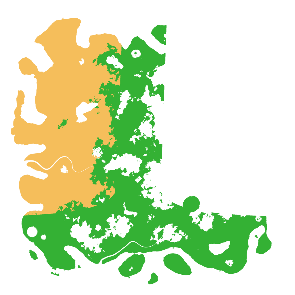 Biome Rust Map: Procedural Map, Size: 5000, Seed: 6435785