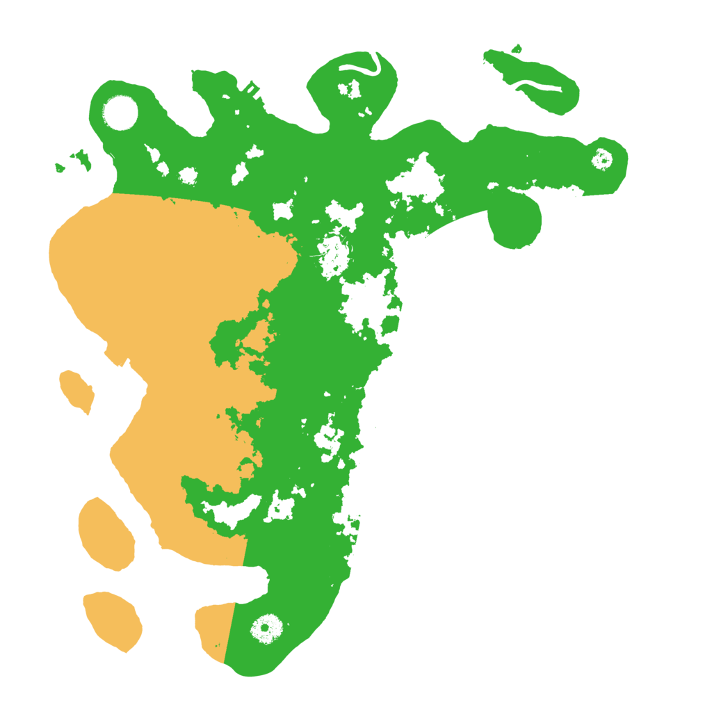 Biome Rust Map: Procedural Map, Size: 3600, Seed: 262