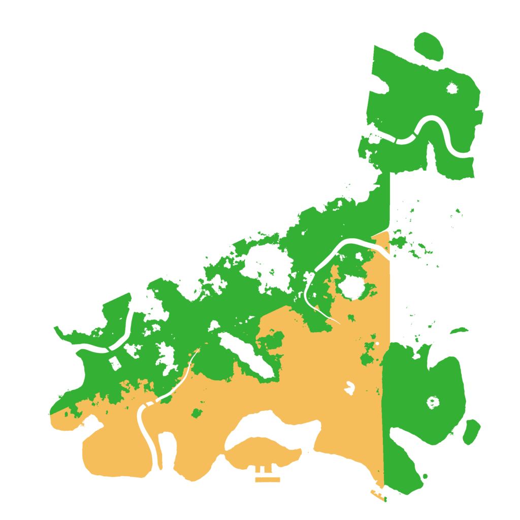 Biome Rust Map: Procedural Map, Size: 4250, Seed: 775202573