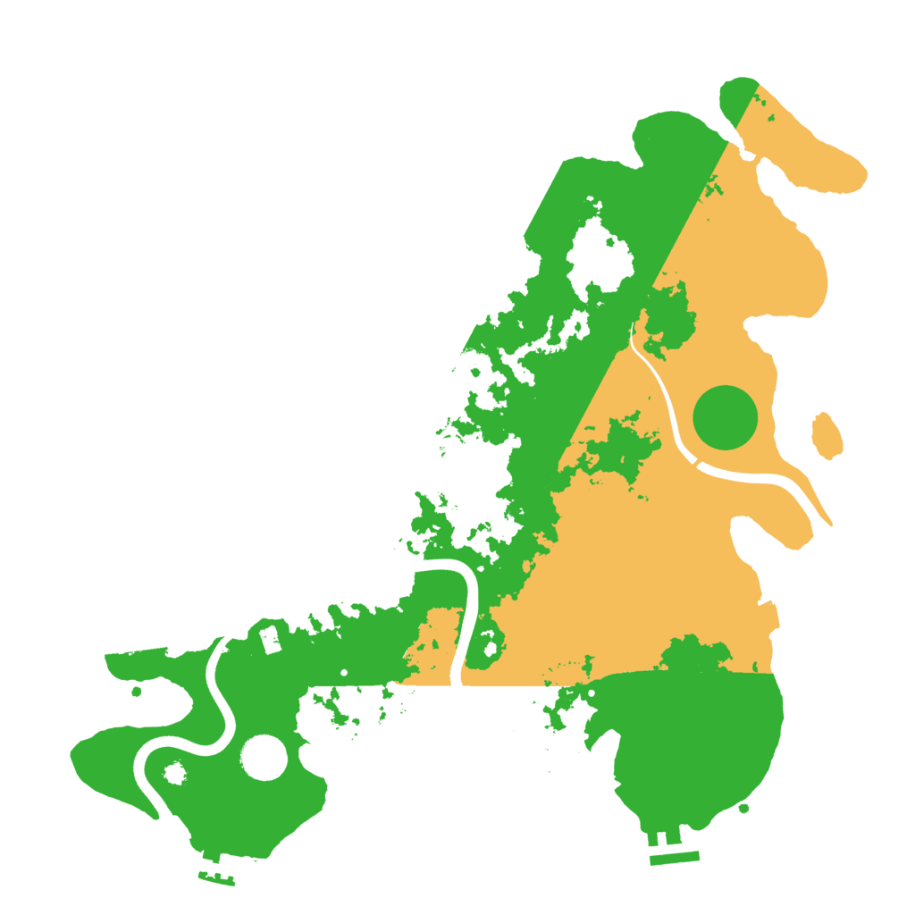 Biome Rust Map: Procedural Map, Size: 3730, Seed: 1240377426