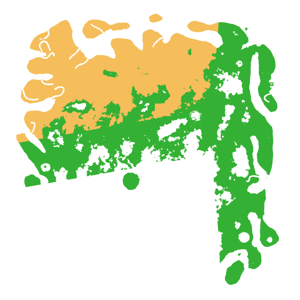 Biome Rust Map: Procedural Map, Size: 5000, Seed: 10651065