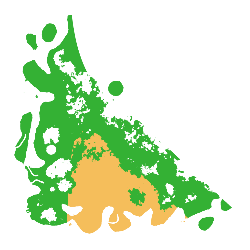 Biome Rust Map: Procedural Map, Size: 4500, Seed: 333