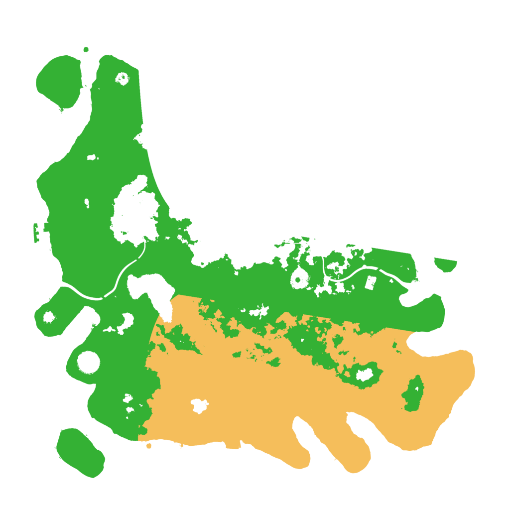 Biome Rust Map: Procedural Map, Size: 4000, Seed: 507451701