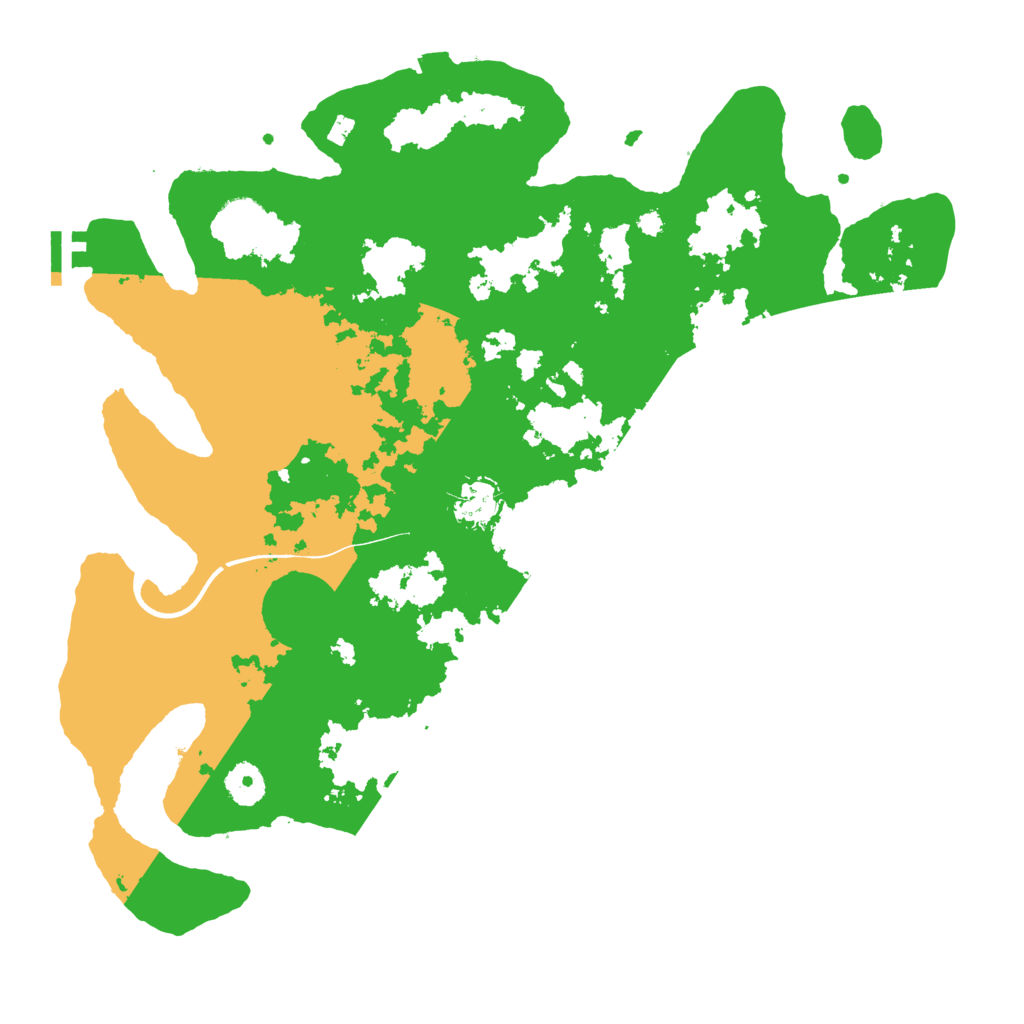 Biome Rust Map: Procedural Map, Size: 3800, Seed: 171314817