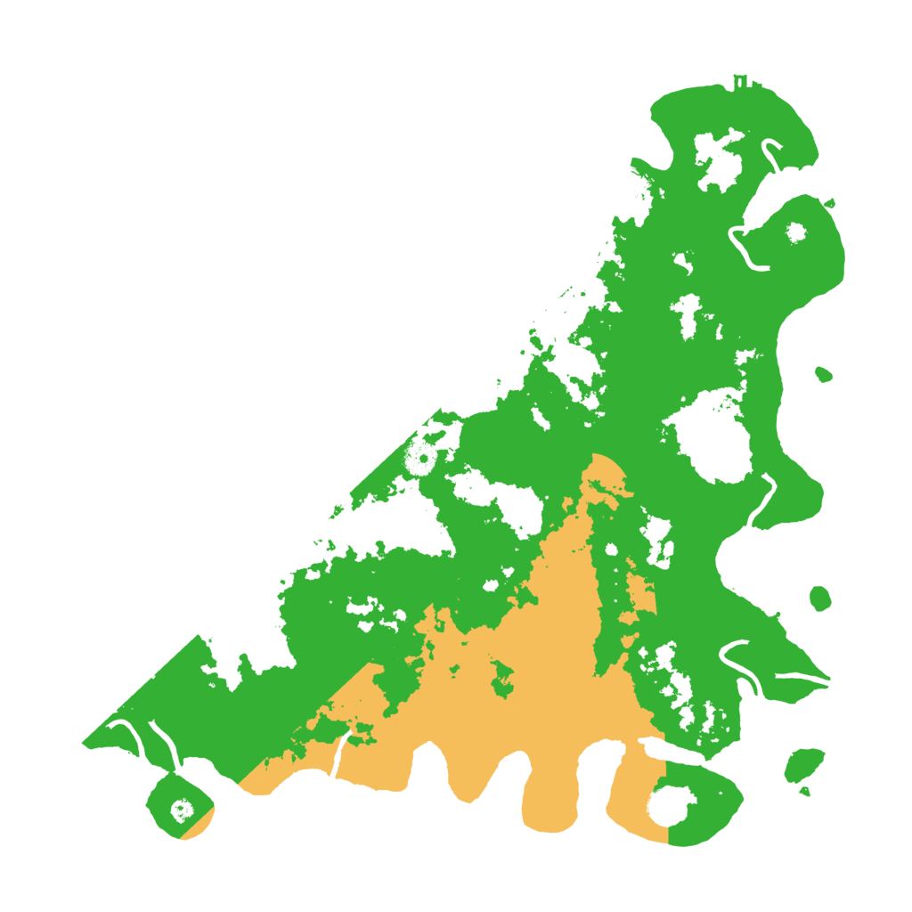 Biome Rust Map: Procedural Map, Size: 4250, Seed: 13906