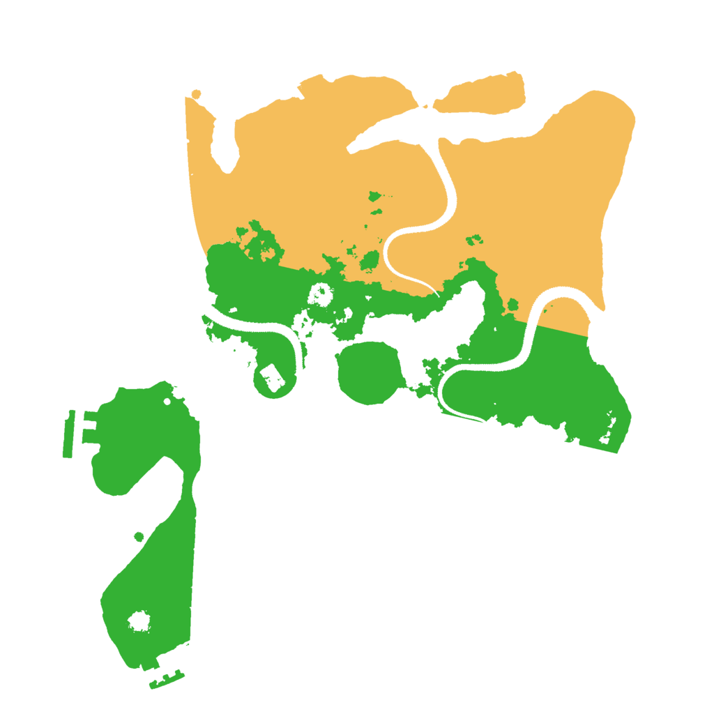 Biome Rust Map: Procedural Map, Size: 3000, Seed: 1447773504