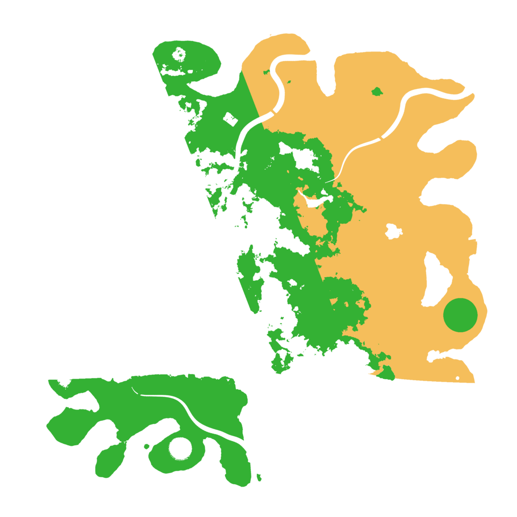 Biome Rust Map: Procedural Map, Size: 4000, Seed: 310568698