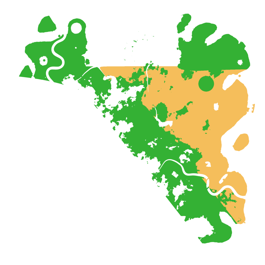 Biome Rust Map: Procedural Map, Size: 4500, Seed: 1088223914