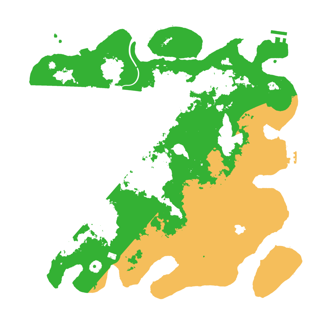 Biome Rust Map: Procedural Map, Size: 4000, Seed: 4161963