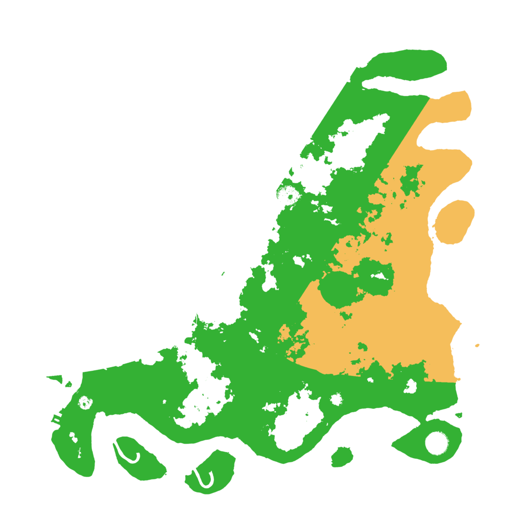 Biome Rust Map: Procedural Map, Size: 4000, Seed: 235435