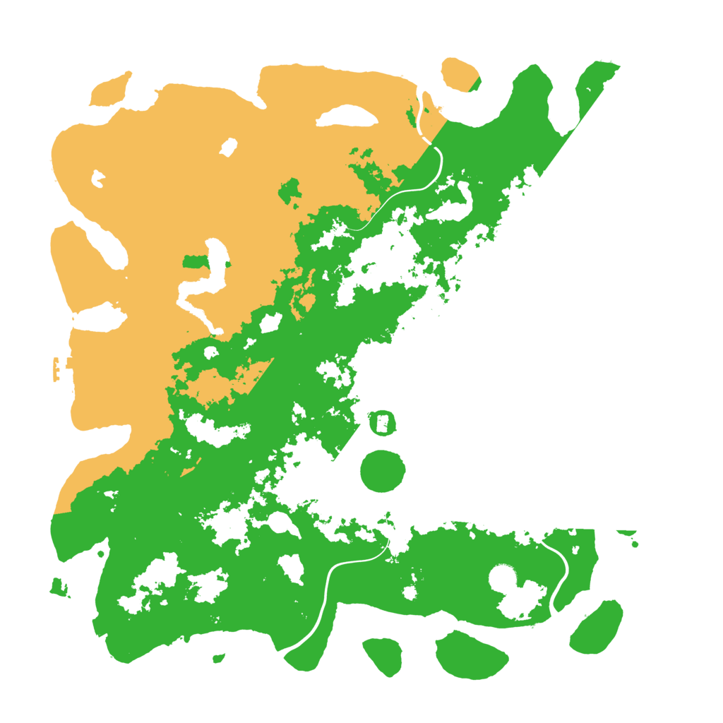 Biome Rust Map: Procedural Map, Size: 4500, Seed: 1419665178