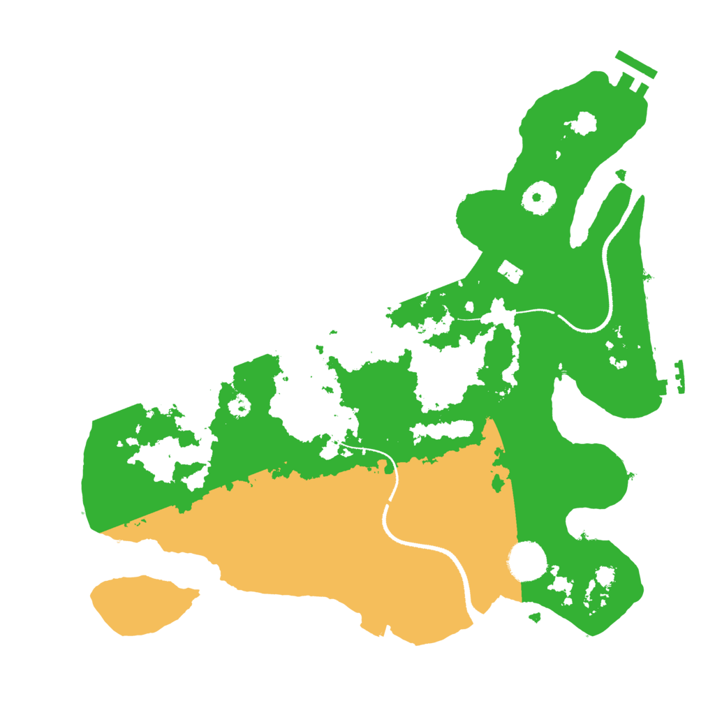 Biome Rust Map: Procedural Map, Size: 3250, Seed: 1443832008