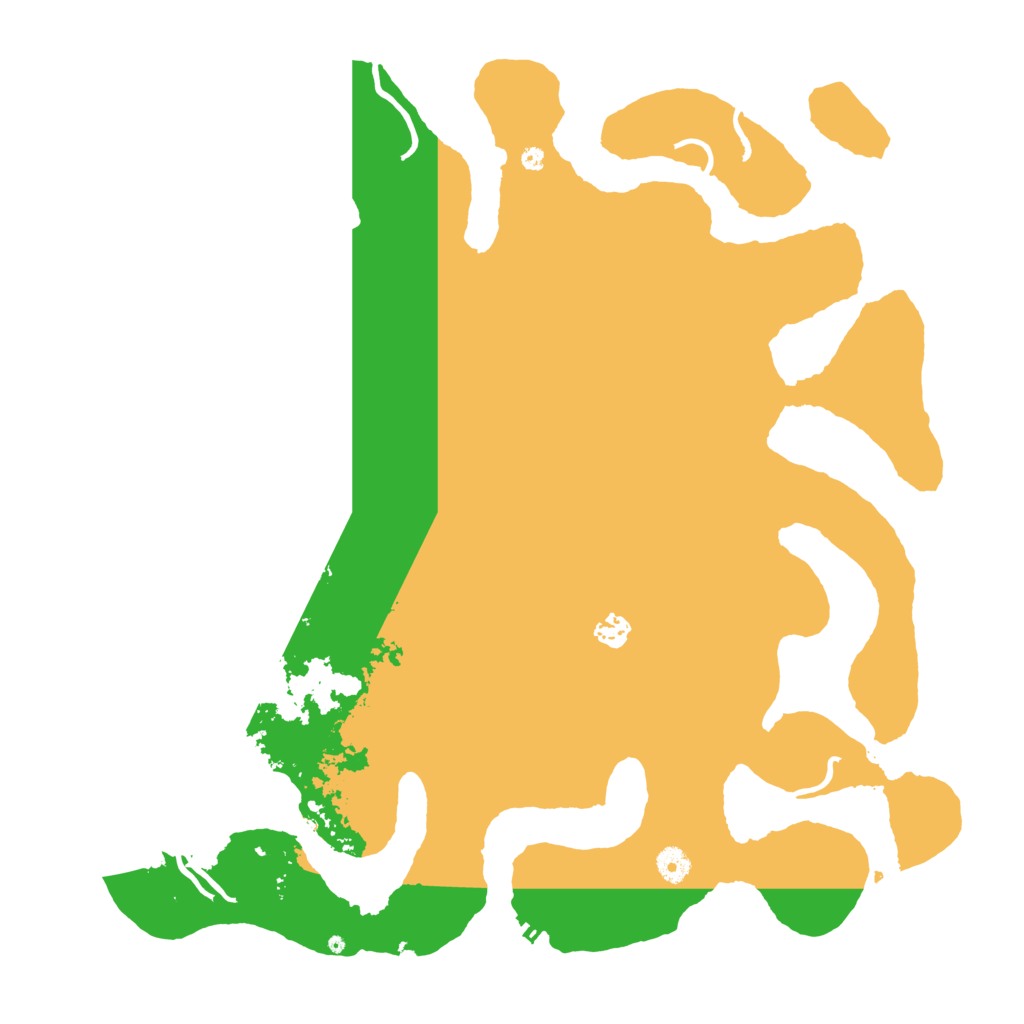 Biome Rust Map: Procedural Map, Size: 4500, Seed: 3545562